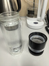 京东京造玻璃杯 全能茶水分离杯 泡茶杯双层泡茶分离杯子男士钻石黑330ml 实拍图