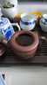 藏壶天下宜兴紫砂壶名家纯手工原矿泡茶壶家用茶具送礼套装一品竹段壶 紫泥 实拍图