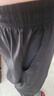 杉努裤子男款士秋冬季直筒宽松阔腿加绒加厚休闲青少年学生西装男裤 K21QK黑色+K21QK深灰 L （建议100-120斤） 实拍图