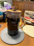 MAVO 法压壶 咖啡壶橄榄木 咖啡过滤杯器具 茶壶家用法式压杯壶 600ml（2-3人份） 实拍图