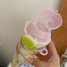 babycare儿童水杯吸管杯双饮二合一户外运动水壶上学大容量PPSU-满杯600ml 实拍图