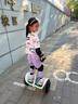 九号（Ninebot）电动儿童平衡车6-12岁代步电动车腿控智能礼物双轮腿控体感L6白色定制礼盒款 实拍图