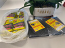 利得 背心垃圾袋100只单面0.8丝黑色 50*60cm大号家用办公手提垃圾袋 实拍图