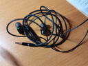 奈语有线耳机入耳式typc降噪手机适用oppo华为vivo荣耀iphone苹果耳机游戏小米 骑士黑-3.5mm圆孔丨两年只换不修 实拍图