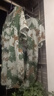 迪伽洛军训服迷彩服装全套初高中大学生夏季军训服短袖套装外套训练服 灰迷【优质T恤+长裤+帽+腰】 170（适合身高165-170CM) 实拍图