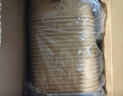 SHUANG YU一次性餐盒方形牛皮纸餐盒750ml*20套水果外卖打包盒便当饭盒带盖 实拍图