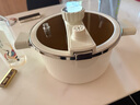 小熊（Bear）微压汤锅 搪瓷珐琅釉汤锅家用炖锅焖煮锅6L燃气灶通用JG061-P01 实拍图