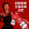 百威啤酒mini红罐淡色拉格255ml*24听小罐整箱装浓郁麦香 实拍图