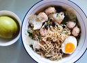 出前一丁（NISSIN）日清 进口方便面速食 麻油味 五连包*100g 泡面拌面早餐零食 实拍图