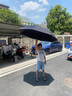 左都（ZUODU）双层自动雨伞长柄超大号加固加厚结实抗风暴雨专用三双人男士定制 实拍图