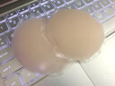 ubras5对装无痕防走光硅胶胸贴女婚纱乳贴防滑防凸点小胸专用   圆形*5 实拍图