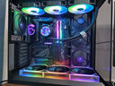 华硕ROG STRIX 飞龙3代 360 LCD 2.1英寸高清圆屏 60hz 一体式CPU水冷散热器 低噪音水泵 实拍图