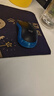罗技（Logitech）M185鼠标 无线鼠标 办公鼠标 对称鼠标 黑色蓝边 带无线2.4G接收器 实拍图
