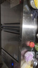 澳柯玛（AUCMA）保鲜工作台冷藏冷冻冰柜商用冷藏工作台操作台卧式冰箱奶茶设备平冷水吧台厨房冰箱冰柜冷柜 全铜管冷冻 1.2*0.6*0.8米 加热除霜 实拍图