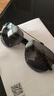保圣太阳镜男女高清偏光墨镜弹性记忆合金蛤蟆镜司机开车驾驶镜PS7005 D19 镜框亮黑/镜片黑水银 实拍图