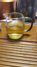 禾器·炫彩茶具配件高阶澄然茶海高硼硅耐高温加厚玻璃公道杯水杯茶杯分茶器 澄然茶海320ml（黑金） 晒单实拍图