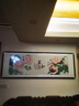 良木新中式卧室装饰画主卧床头挂画2025新款花鸟客厅沙发背景墙壁画 N-月明花好 30*100CM-雅致红木框 实拍图