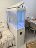 森森（SUNSUN）新款超白玻璃鱼缸客厅大型底过滤生态水族箱家用龙鱼缸 隔断超白 升级底滤 1.2米35宽（三色可选） 晒单实拍图