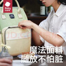 babycare妈咪包母婴包遛娃包时尚多功能大容量双肩包妈妈外出手提奶爸包 星灰绿云朵（大号） 实拍图