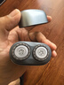 飞利浦（PHILIPS）电动剃须刀鹅卵石便携式刮胡刀 0.0微米净剃黄金比例 冰川银 生日礼物送老公送男友 国家补贴 实拍图