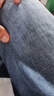 真维斯（JEANSWEST）牛仔裤男2025秋季青年男士宽松直筒长裤弹力休闲长裤浅蓝薄款29 实拍图