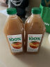 汇源100%阳光柠檬混合果汁2000ml*1瓶大桶装果汁饮料饮品2L量贩卡曼橘 实拍图