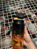 恩尔美运动水杯大容量男生夏日大号塑料杯子学生外出便携户外运动水壶 【活力橙】1500毫升 实拍图