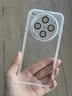 瑾容适用oppofindx8s+手机壳新款findX8Ultra半透明x6超薄findx7镜头全包x5防摔X8Pro保护套Reno14软壳 【透白】护镜透明软壳 OPPO Find X8s+ 实拍图