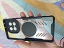 Freeson适用vivo iQOO Z10 Turbo/+散热手机壳保护套镜头全包防摔四角防撞透明金属磁吸适配散热器 黑色 实拍图