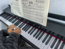 贝琪（Betsy）电钢琴重锤88键成人家用初学者专业考级家用书桌立式翻盖电子钢琴 B126力度键-木纹黑 高配(琴+学琴礼包+双人琴凳） 实拍图