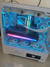 骨伽星链V2  机箱积木风扇 ARGB 5v3针主板同步 PWM温控调节（12CM/降噪防震脚垫） 星链V2白色反叶（3连包） 实拍图