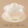 钰铨龙门 冰清玉洁玉润杯 德化传统中国白瓷高端茶具纯手工个人喝茶品茗杯 冰清玉洁玉润杯（限量版）-单杯 实拍图