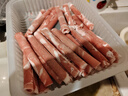 东来顺 内蒙古羔羊原切羊肉片1斤装 火锅食材羊肉卷 清真中华老字号 实拍图