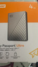 西部数据（WD）4TB 移动硬盘type-c Ultra系列 2.5英寸 银 机械硬盘 笔记本电脑外接加密兼容Mac 大容量家庭存储 实拍图
