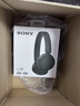 索尼（SONY）WH-CH520舒适高效头戴式无线蓝牙耳机 通话超长续航耳麦 复古便携手机游戏英语学习适用 黑色 实拍图