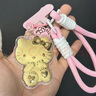 仿黄金手机挂绳hellokitty猫钥匙扣KT猫可爱金闪闪卡通手机链包包挂件车挂饰送女友 KT猫挂饰 实拍图
