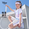 迪士尼（DISNEY）儿童女童速干短袖套装六一儿童节卡通两件套25夏DB321UE28蓝140 实拍图