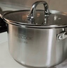 美厨（maxcook）汤锅 304不锈钢汤锅汤煲24cm 加厚复合底 电磁炉通用MCT8244 实拍图