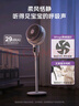 美的（Midea）【抗菌净化】空气循环扇家用电风扇直流变频低噪遥控风扇台立式3D摇头定时落地扇电扇GDG24TZR 实拍图