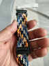 适用小米手环8pro尼龙编制磁吸扣表带9pro手表表带红米watch4智能运动透气腕带redmiwatch5个性ins 牛仔七彩【磁吸扣编织表带】 适用：小米手环8Pro表带 实拍图