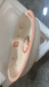 草莓餐具陶瓷一人食碗盘饭碗少女碗碟套装可爱家用手柄烤盘高颜值 草莓猫8英寸护边盘【1个装】 实拍图
