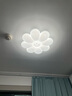 雷士（NVC） led吸顶灯卧室灯餐厅灯书房间灯具现代简约温馨浪漫创意灯具灯饰 力荐【轻盈】48瓦高显智控卧室灯 实拍图