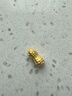 周六福 黄金999元宝金条小金豆爱心赏金玩咖投资金系列 计价 花生-1g 实拍图