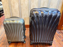 新秀丽（Samsonite）经典贝壳拉杆箱男女超轻盈旅行行李箱升级版 绿色 CS2 20英寸 可扩展 实拍图