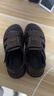 【厂家直销】凉鞋男士夏季新款牛皮沙滩鞋真皮厚底防滑大码凉拖鞋 棕色 37 实拍图