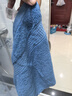 京东京造98g倍柔长绒棉CP毛巾组 A类纯棉加厚条纹男女洗脸巾 2条思念蓝 实拍图