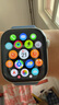 Apple/苹果 Watch Series 10 智能手表GPS款46毫米银色铝金属表壳丹宁色运动型表带M/L MX223CH/B 实拍图