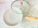COOKSS辅食锅婴儿陶瓷不粘锅平底锅煎煮一体多功能专用宝宝小煎锅带盖子 实拍图