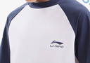 李宁（LI-NING）儿童泳衣男童中大童游泳衣分体泳裤3821 白蓝分体 170 实拍图
