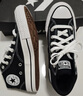 匡威（Converse）官方 莫尔登All Star帆布运动休闲板鞋黑色A00811C A00811C 41.5 实拍图